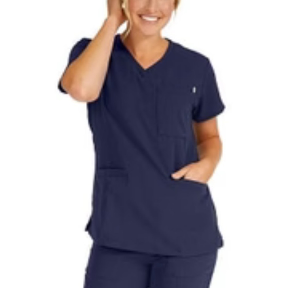 Medline Park Ave Short Sleeve Scrub Top